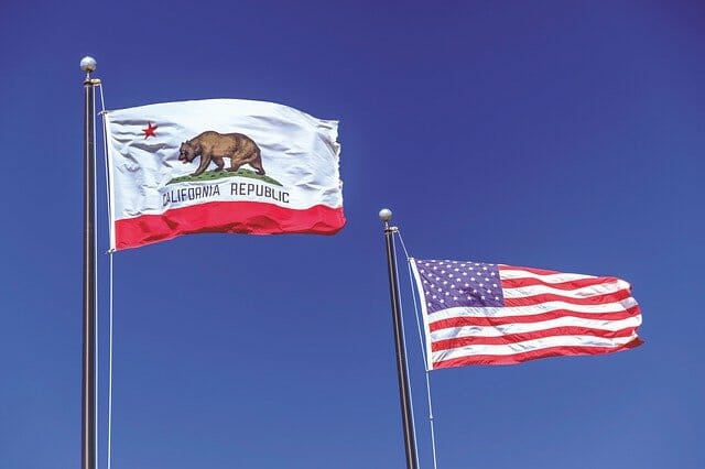 カリフォルニアの旗